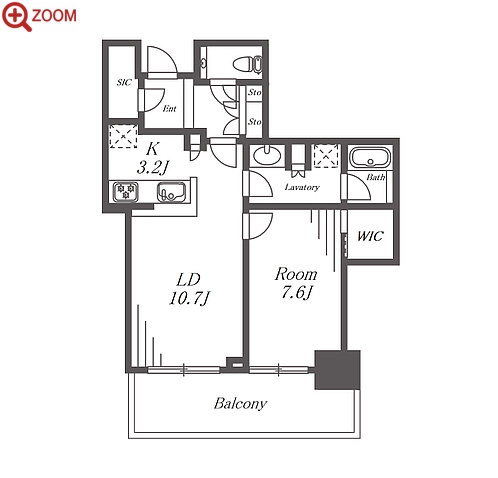 グランドメゾン新梅田タワー THE CLUB RESIDENCE 間取り