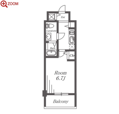 S-RESIDENCE北浜 間取り