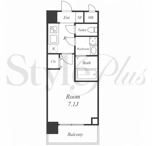 M-RESIDENCE新大阪Garden 間取り