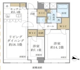 Brillia Tower堂島 間取り