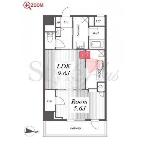 RESIDENCE丸の内七間町 間取り