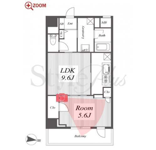 RESIDENCE丸の内七間町 間取り