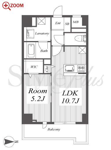RESIDENCE丸の内七間町 間取り
