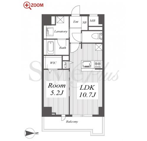 RESIDENCE丸の内七間町 間取り