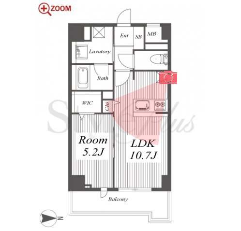 RESIDENCE丸の内七間町 間取り