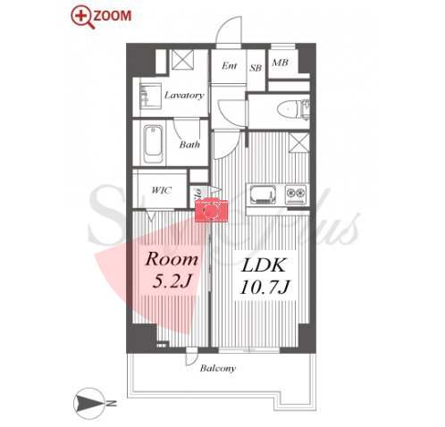 RESIDENCE丸の内七間町 間取り