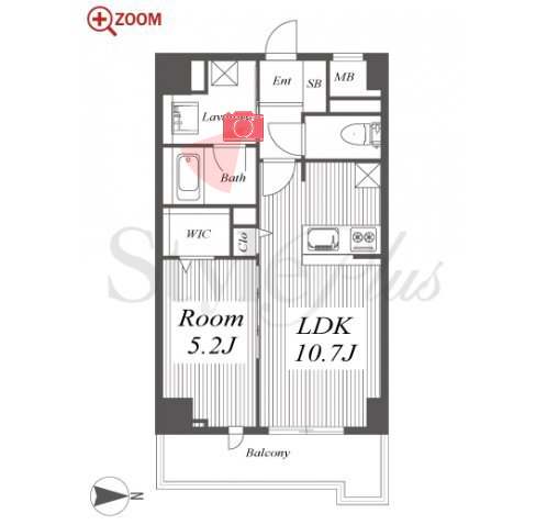 RESIDENCE丸の内七間町 間取り