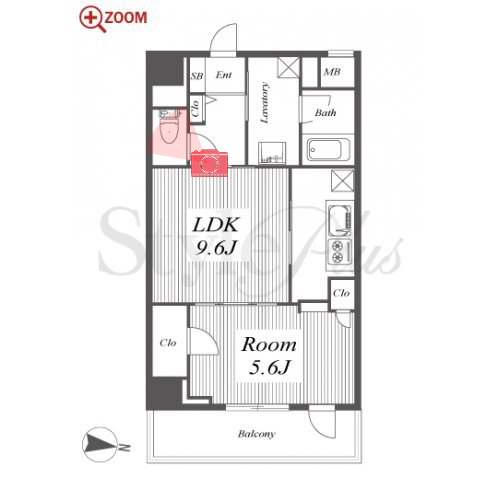 RESIDENCE丸の内七間町 間取り