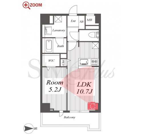 RESIDENCE丸の内七間町 間取り