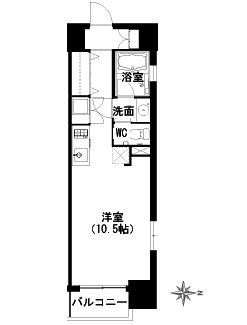 泉アパートメント 間取り