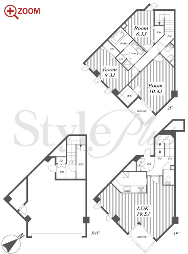 セレブタウン南山　 間取り