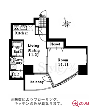 ドゥーエ上前津 間取り