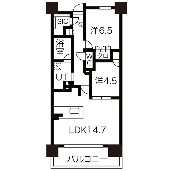 ザ・プラセシオン名古屋駅 間取り