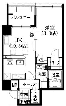 さくらHills リバーサイドWEST 間取り