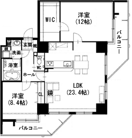 さくらHills リバーサイドWEST 間取り