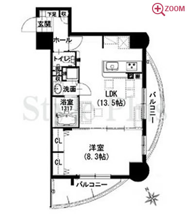 さくらHills リバーサイドEAST 間取り