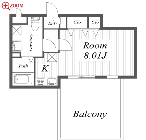 Branche桜山Chambre 間取り