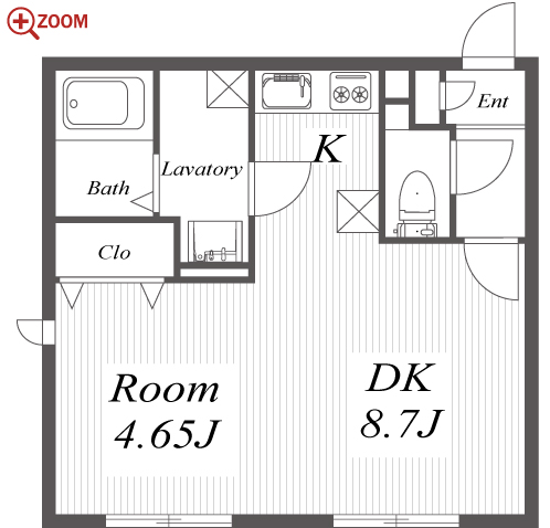 Branche桜山Chambre 間取り