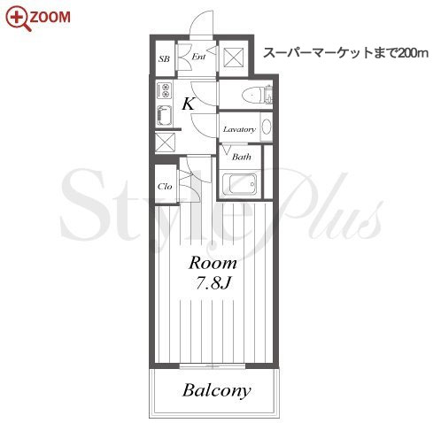 S-RESIDENCE葵 間取り