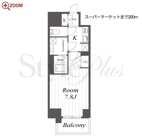 S-RESIDENCE葵 間取り