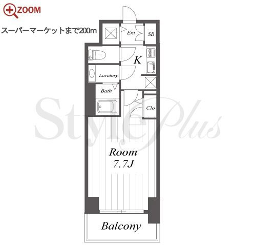 S-RESIDENCE葵 間取り