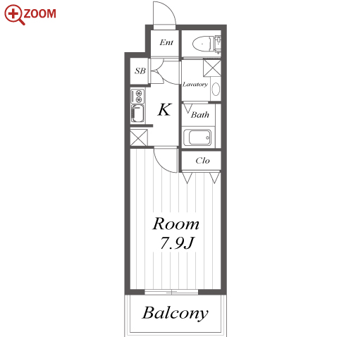S-RESIDENCE志賀本通 間取り