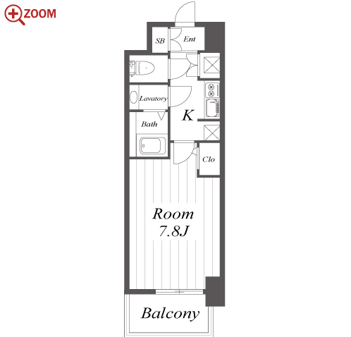 S-RESIDENCE志賀本通 間取り