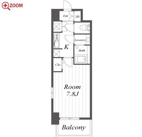 S-RESIDENCE志賀本通 間取り