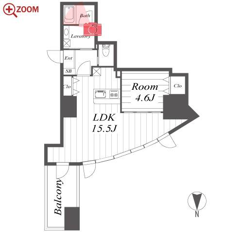 WESTIN上前津 間取り