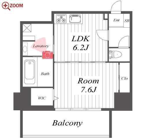 さくらHills NISHIKI Platinum Residence 間取り