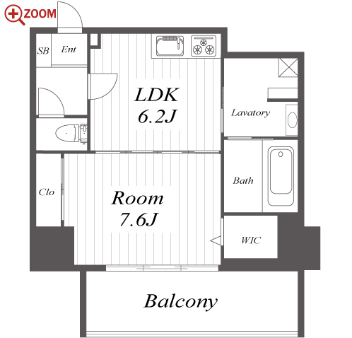 さくらHills NISHIKI Platinum Residence 間取り