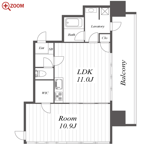 さくらHills NISHIKI Platinum Residence 間取り