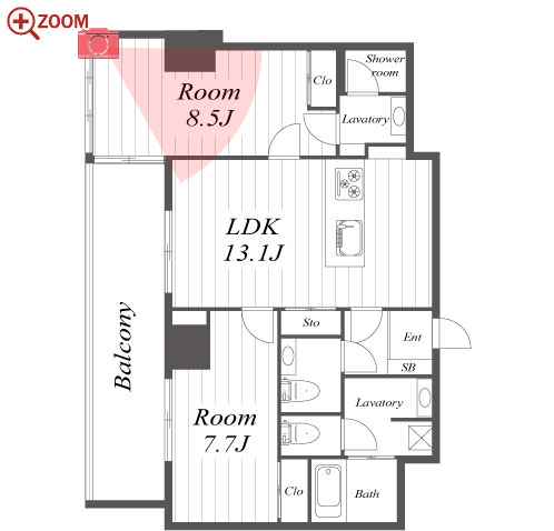 さくらHills NISHIKI Platinum Residence 間取り