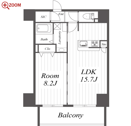 さくらHills NISHIKI Platinum Residence 間取り