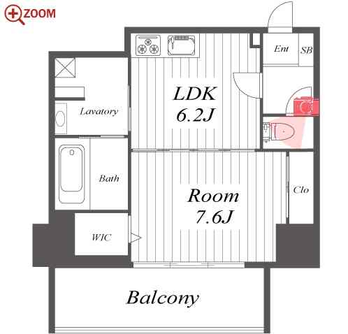 さくらHills NISHIKI Platinum Residence 間取り