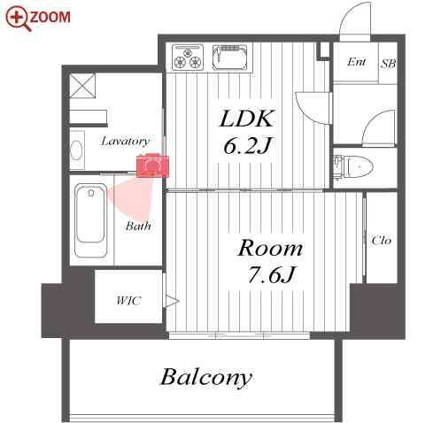 さくらHills NISHIKI Platinum Residence 間取り