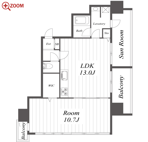 さくらHills NISHIKI Platinum Residence 間取り