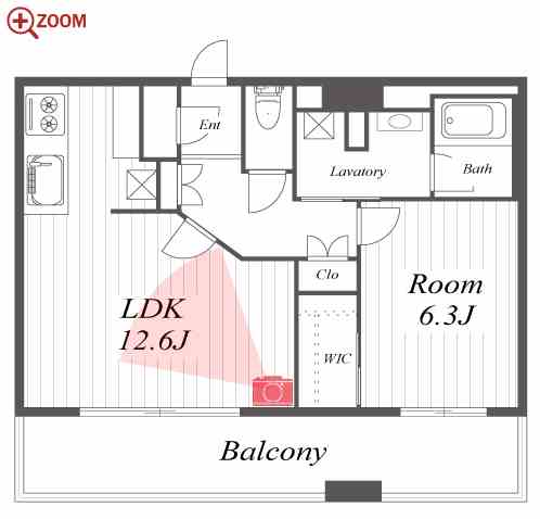 タワー・ザ・ファースト名古屋栄 間取り