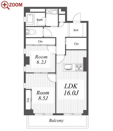 覚王山 TERRACE 間取り