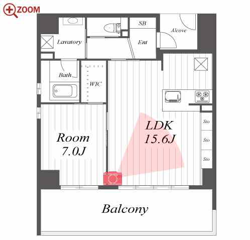 RESIDENCE KIKUZAKA 間取り