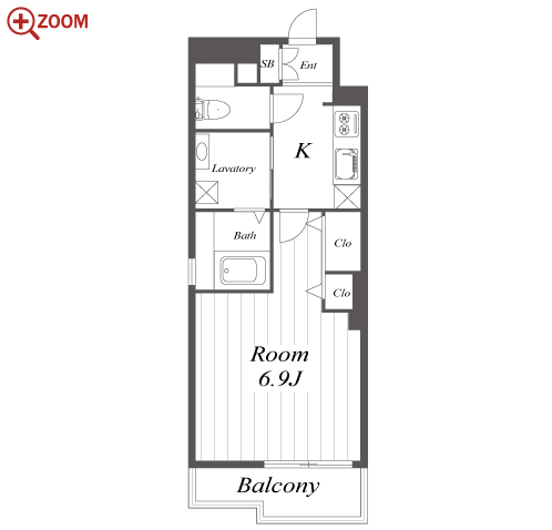 S-RESIDENCE本山 間取り