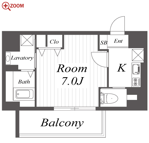 RESIDENCIA御器所 間取り