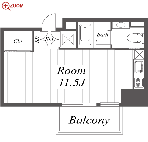 COZY名城公園 間取り