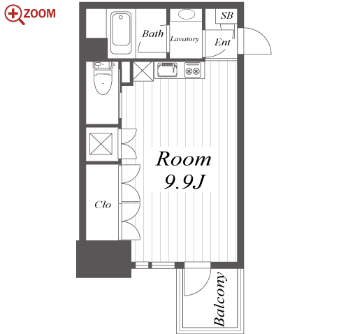 COZY名城公園 間取り