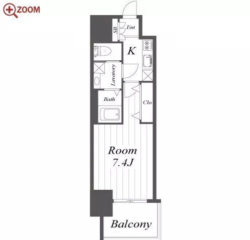 S-RESIDENCE名駅南 間取り