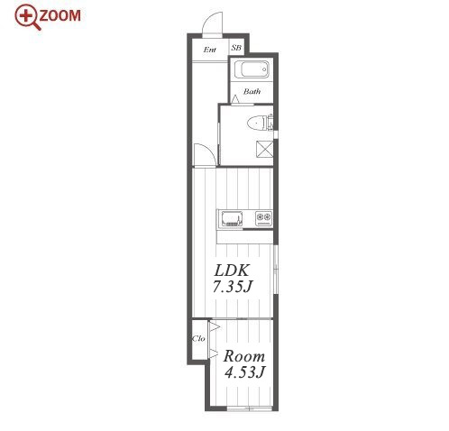 LeGioie名駅2 間取り