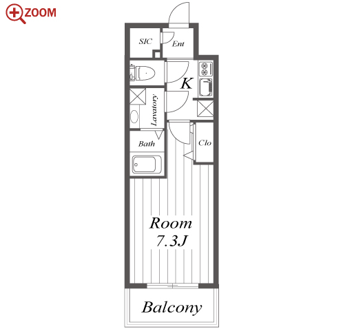 S-RESIDENCE浄心 間取り