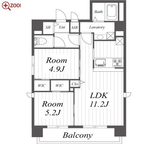 Z・R東別院 間取り