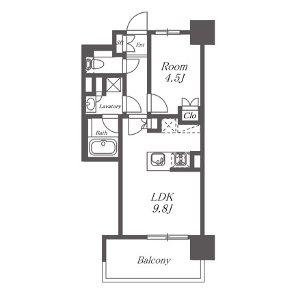 オープンレジデンシア金山 間取り