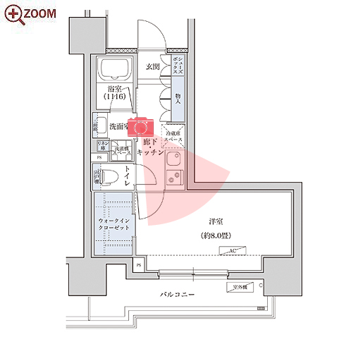 グラン・アベニュー鶴舞公園 間取り